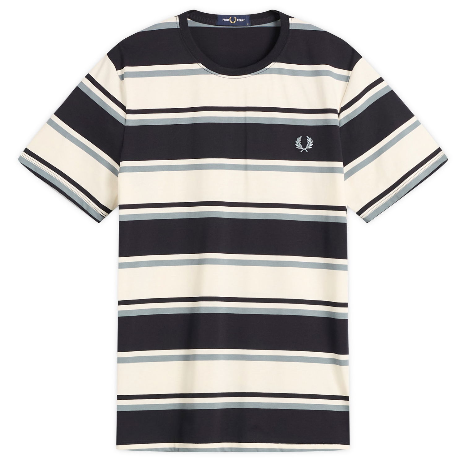 Тениска Fred Perry Fred Perry Bold Striped T-Shirt, Size Large Многоцветен | M1302-608, 1