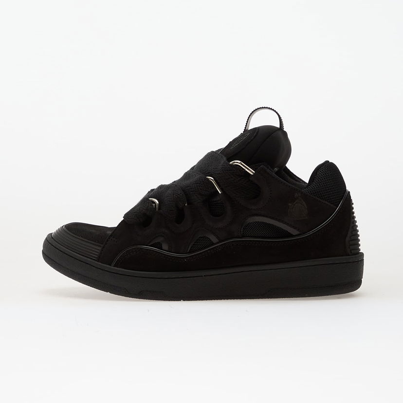 Кецове и обувки LANVIN Curb Sneakers Black/ Black EUR 41 Черно | FU-SKDK12-DRAG-P25-1010