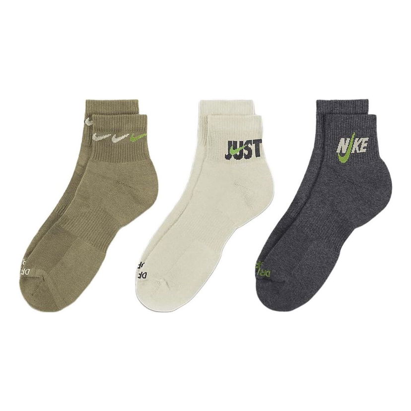 Чорапи Nike Everyday Plus Padded Ankle Training Socks Зелено | DH3827-908