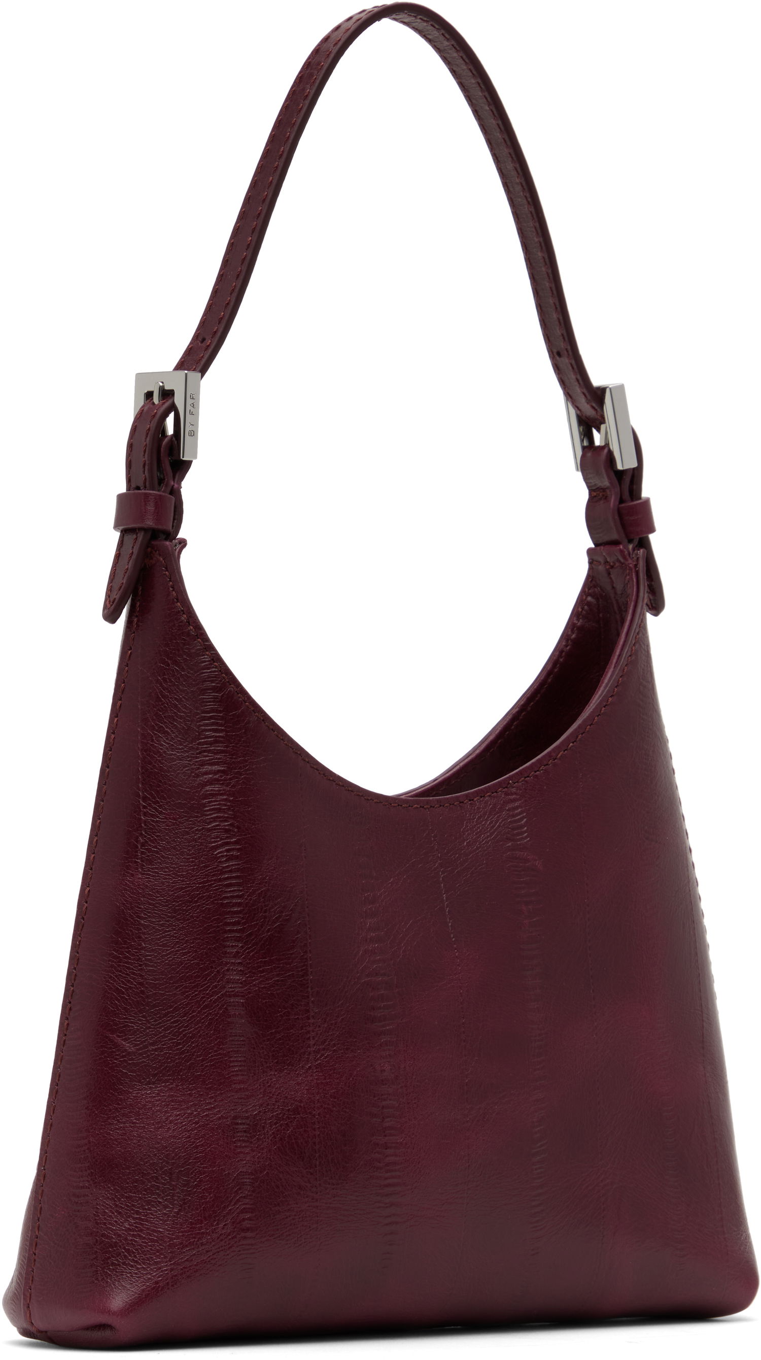 Чанта през рамо BY FAR BY FAR Baby Camryn Shoulder Bag Бургунди | MWBTH031CL036RD028PL, 1