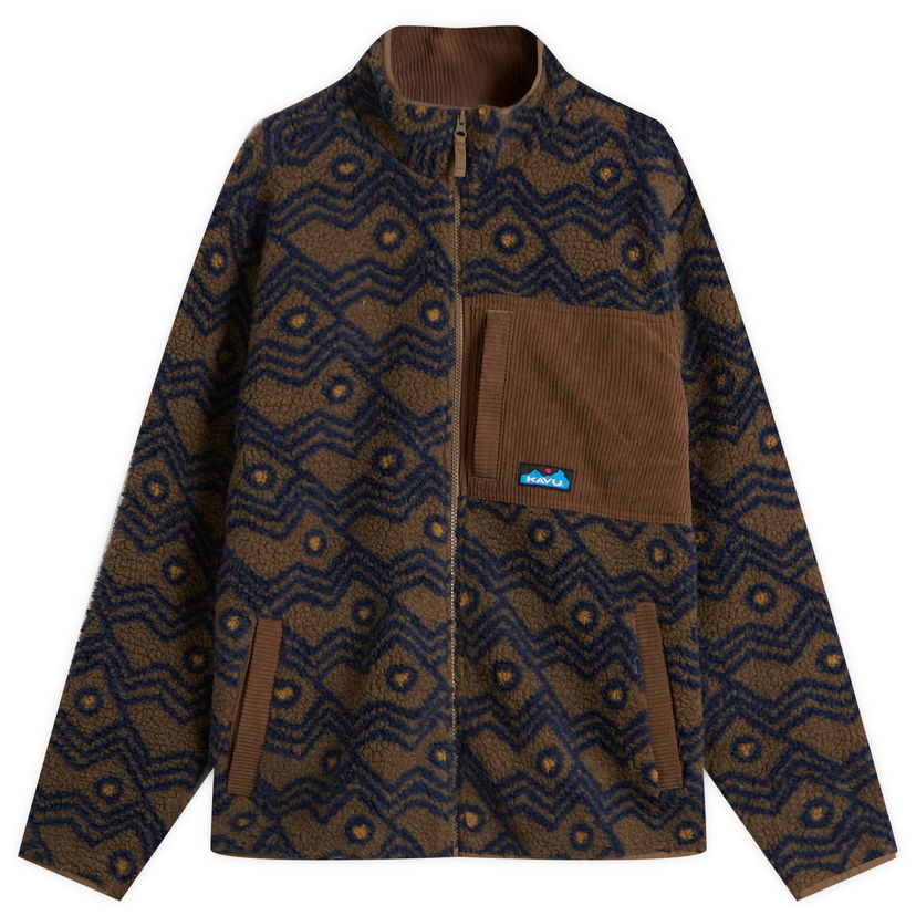 Яке KAVU Wayside Fleece Jacket Кафяво | 5209-2733