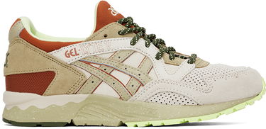 Кецове и обувки Asics Tan & Off-White Gel-Lyte V Бежово | 1203A288_100, 0