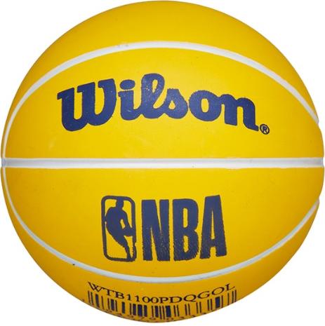 Спортна екипировка Wilson Tennis Dribblers Basketball Golden State Warriors Жълто | wtb1100gs, 1