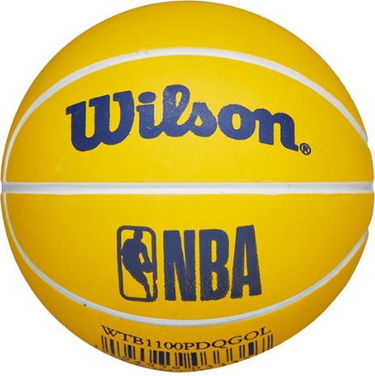 Спортна екипировка Wilson Tennis Dribblers Basketball Golden State Warriors Жълто | wtb1100gs, 1