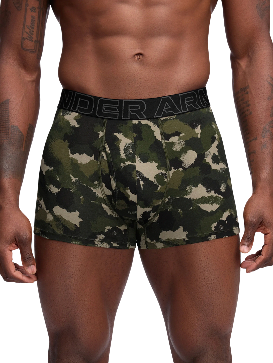 Боксерки Under Armour Performance Cotton Boxer Briefs 3-Pack with Print Многоцветен | 1383892-391, 1
