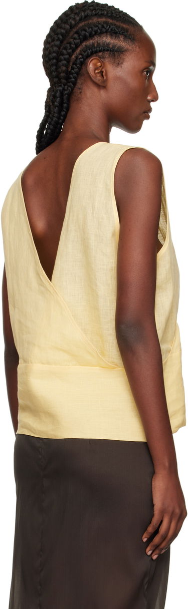 Потник Baserange Baserange Garlin Wrap Linen Top Жълто | TSGA-FL-AU25, 2