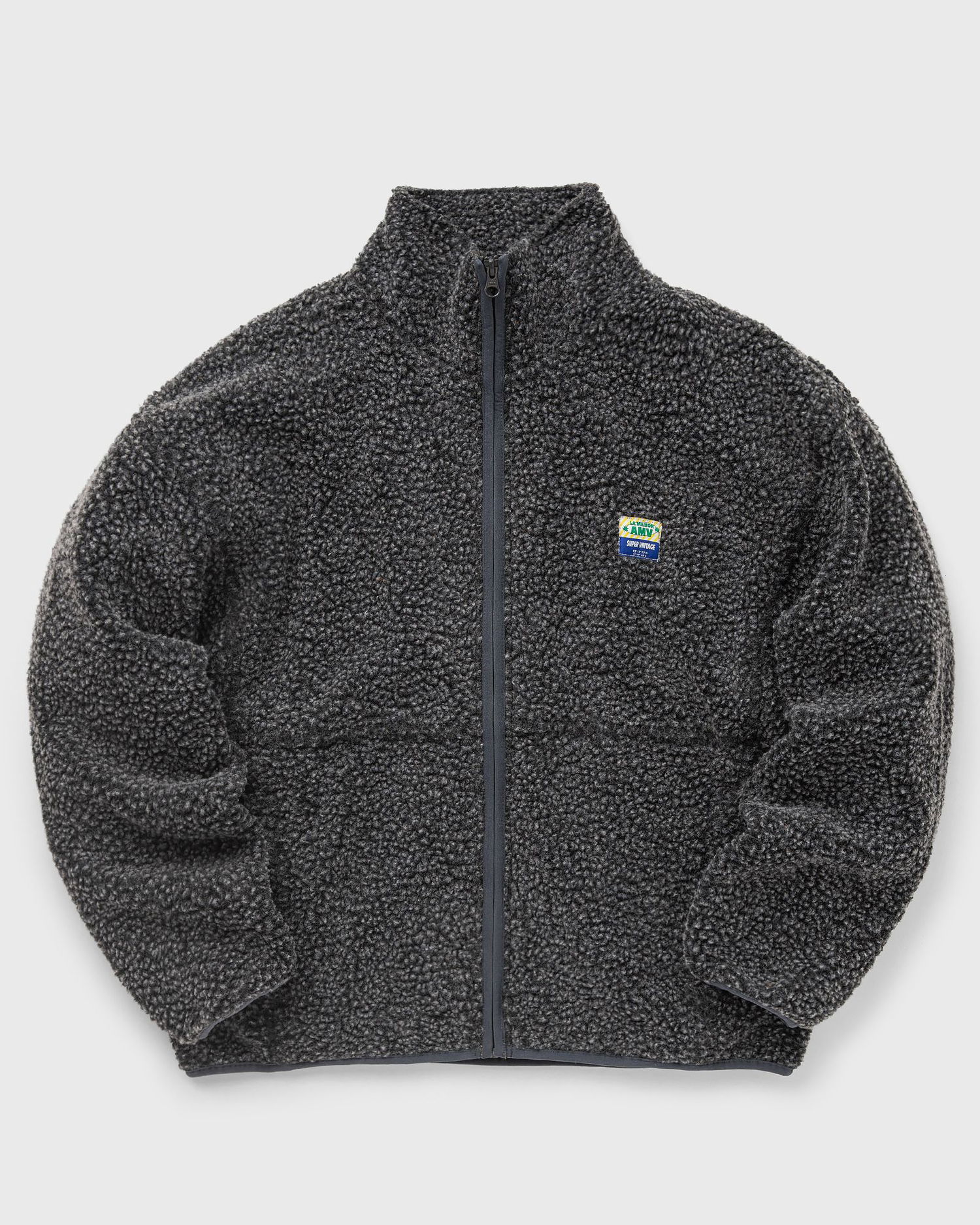 Суитчър American Vintage American Vintage Hoktown Fleece Jacket Сиво | HOK16CH23-ANTHRACITE-CHINE, 0
