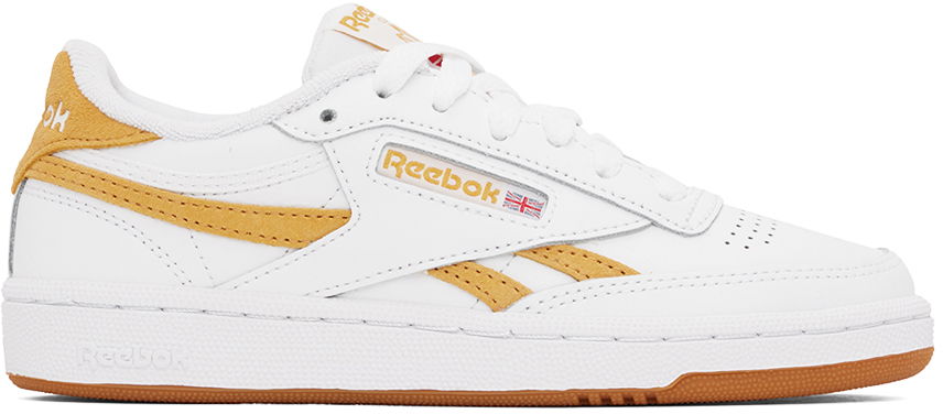 Кецове и обувки Reebok Club C Revenge "White/Retro Gold" Жълто | 100033437, 0