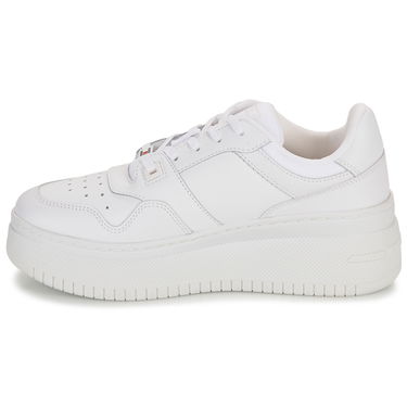 Кецове и обувки Tommy Hilfiger RETRO BASKET FLATFORM ESS Бяло | EN0EN02506-YBS, 5