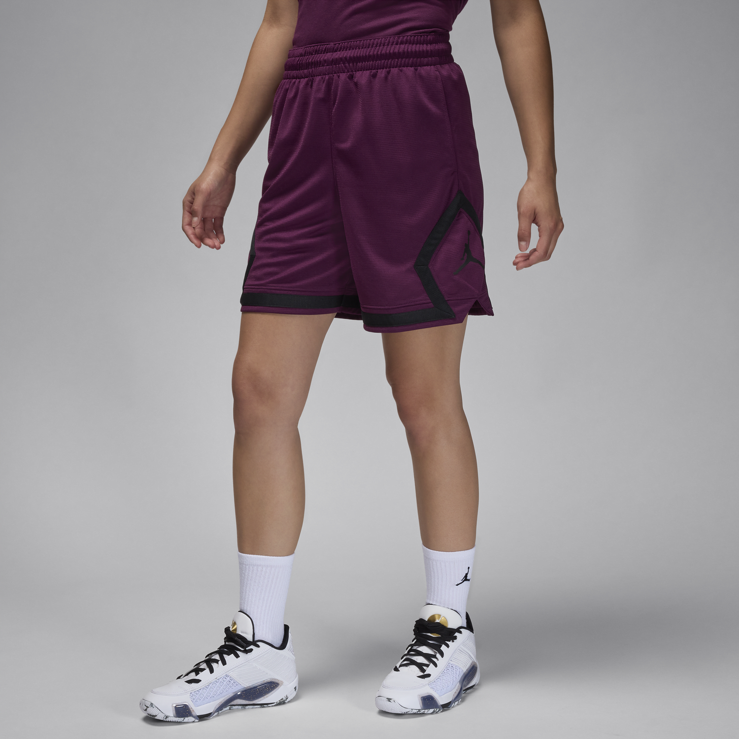 Къси панталони Jordan Jordan Sport Diamond Бургунди | FB4588-610, 0