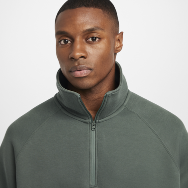 Суитчър Nike Tech Fleece Half Zip Sweatshirt Зелено | FZ7568-338, 4