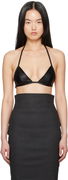 Rick Owens Hollywood Leather Triangle Bra