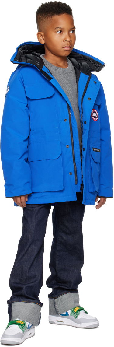 Парка Canada Goose Kids' Expedition Down Jacket Синьо | 4552YPB, 3