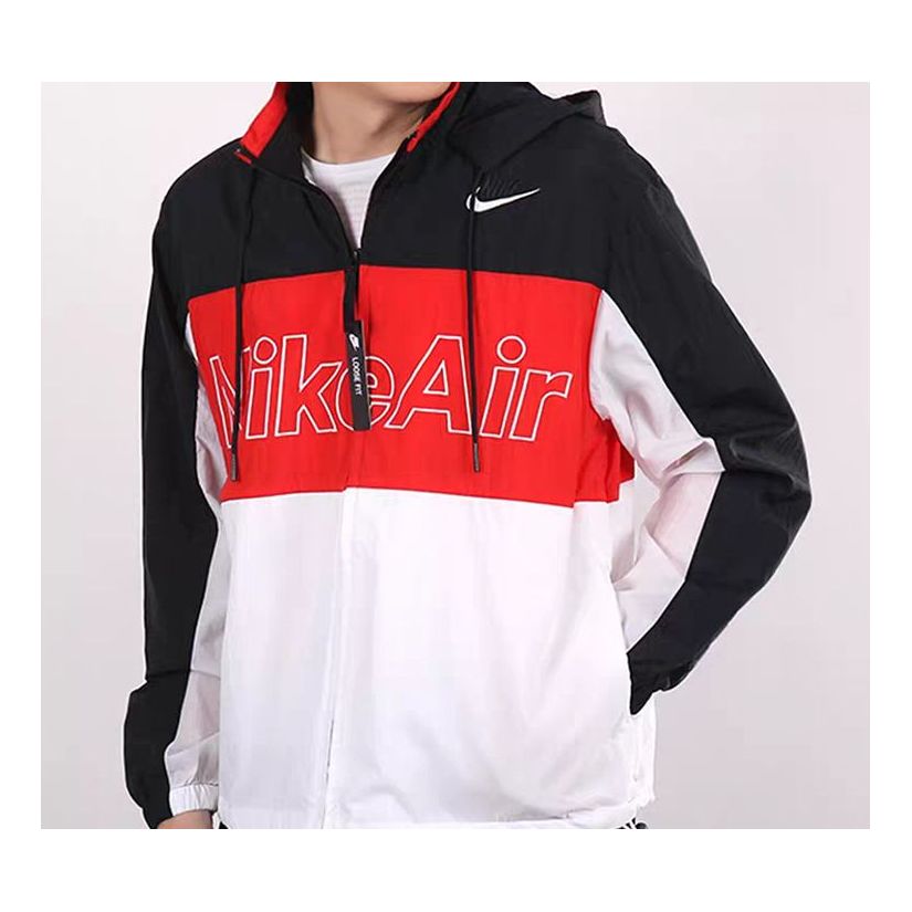 Ветровка Nike Woven Colorblock Hooded Jacket Черно | CJ4857-011