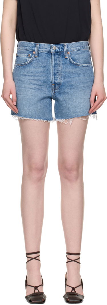 Къси панталони AGOLDE AGOLDE Parker Long Denim Shorts Синьо | A9010-1535, 0