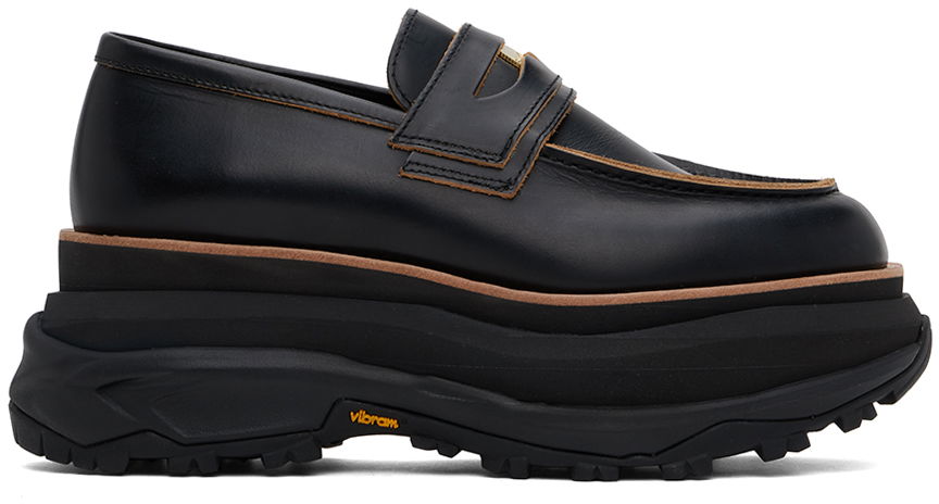 Облекло sacai sacai Platform Loafers Черно | SCM-239, 0