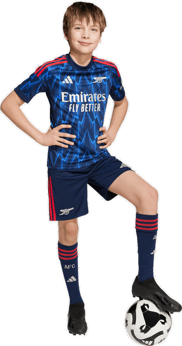 Къси панталони adidas Originals Arsenal 2025/26 Away Shorts Kids Тъмно синьо | ji9547, 5