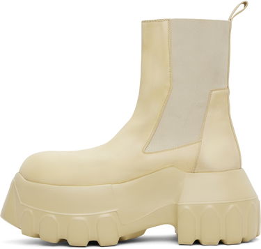 Кецове и обувки Rick Owens Rick Owens Hollywood Beatle Mega Tractor Chelsea Boots Жълто | RU01E5860 LBH, 2