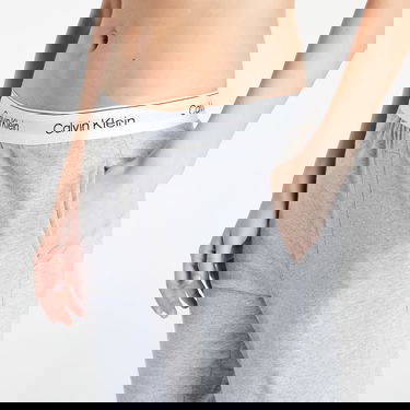 Спортни панталони CALVIN KLEIN Modern Cotton Lw Rf Jogger Сиво | QS6872E P7A, 2
