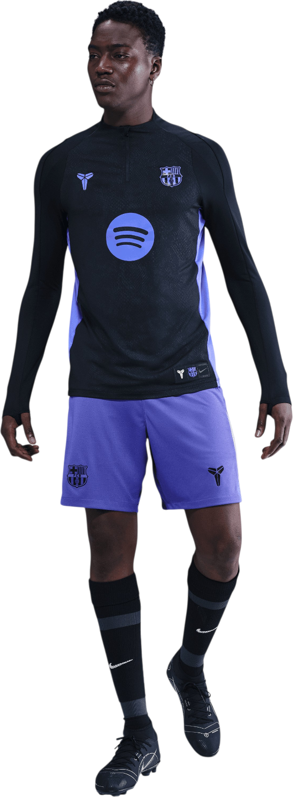 Къси панталони Nike FC Barcelona x Kobe Stadium Goalkeeper Shorts Лилаво | im0461-510, 1