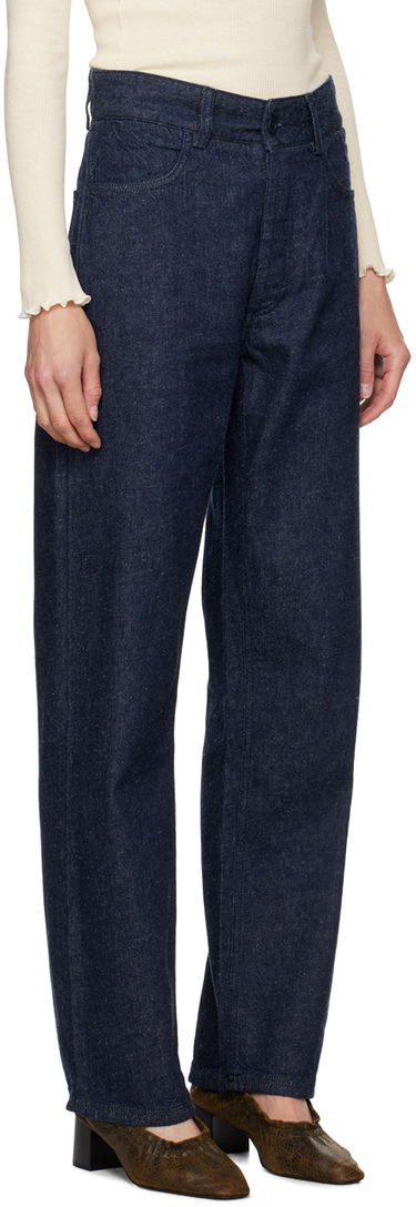 Дънки Baserange Tajo High-Rise Straight-Leg Jeans Синьо | TRIN-CO-AU24, 1
