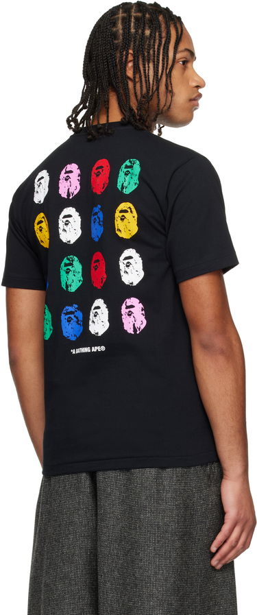 Тениска BAPE 32nd Anniversary Colorful Ape Head Graphic T-shirt Многоцветен | 001TEL201021F, 2