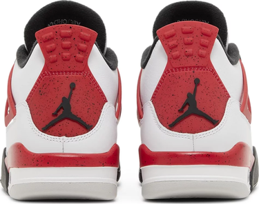 Кецове и обувки Jordan Jordan 4 Retro "Red Cement" Бяло | 408452-161, 3