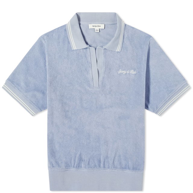 Syracuse Terry Polo Top