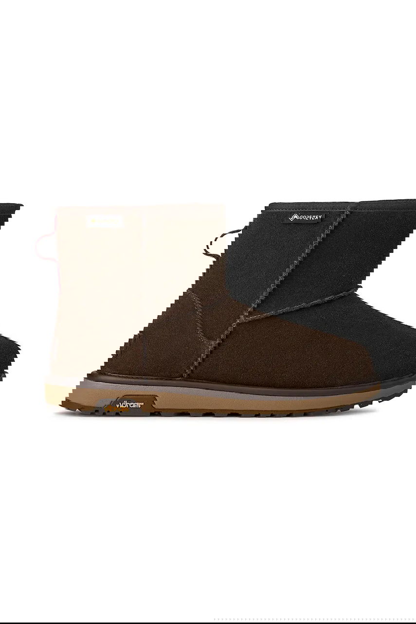 Кецове и обувки UGG Suede Classic Mini GORE-TEX Ankle Boot with Vibram Sole Кафяво | 1171150.DDC, 0