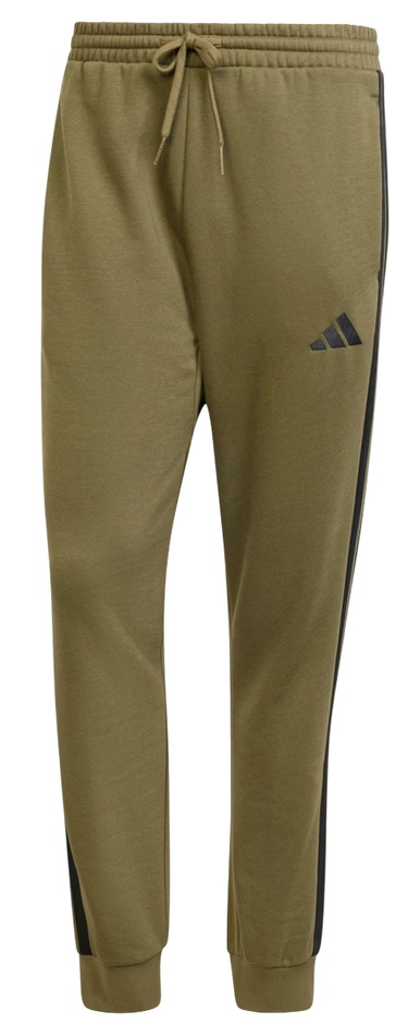 Спортни панталони adidas Performance Sportswear Essentials 3-Stripes Fleece Pants Зелено | jd1857, 2