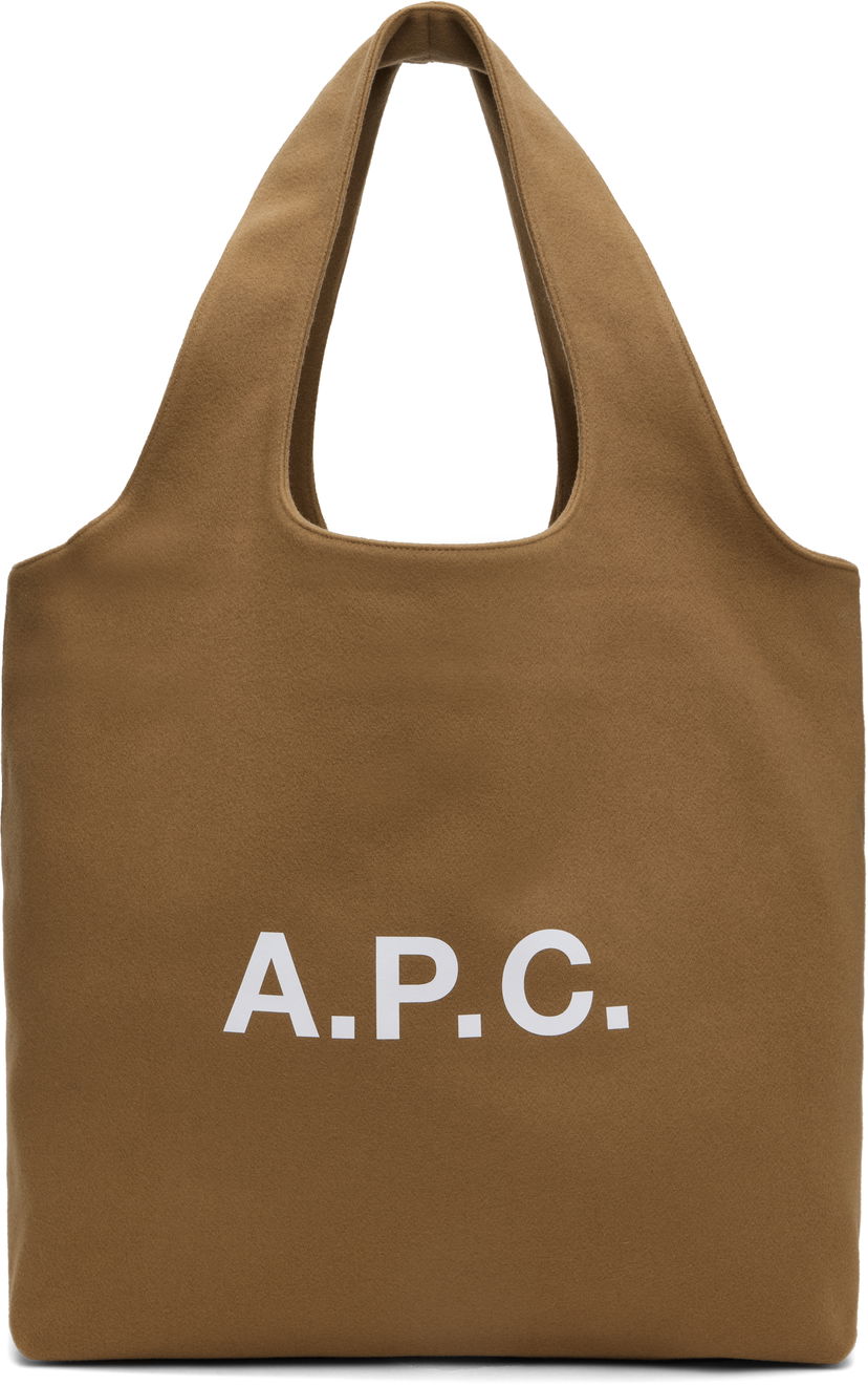 Голяма пазарска чанта A.P.C. A.P.C. Ninon Tote Bag Кафяво | WOARV­-M61565