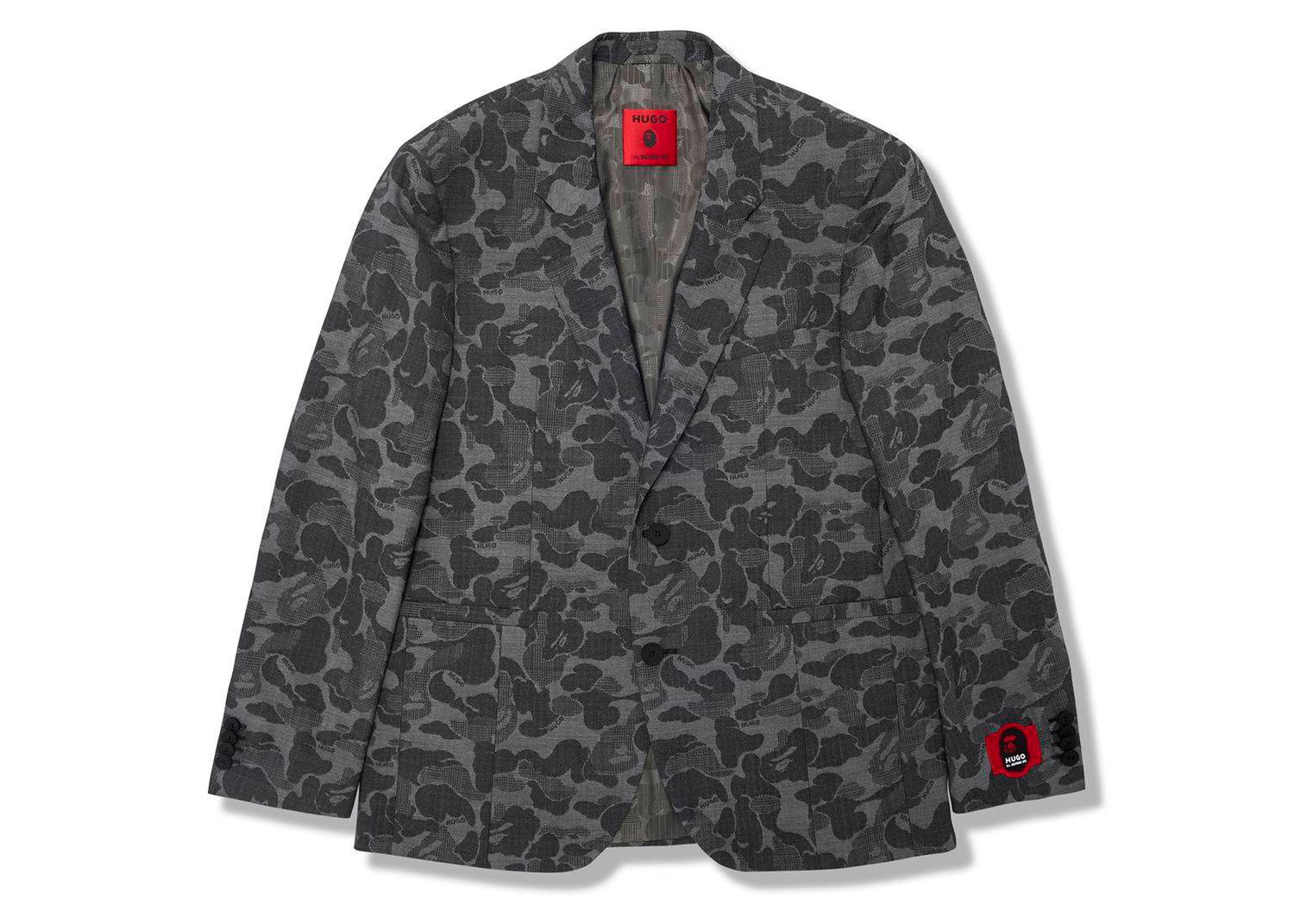 Яке BAPE BAPE x Hugo Camo Jacket Black Черно | 7I23-142-901, 0