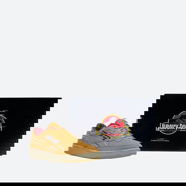 Кецове и обувки Reebok Jurassic Park x Club C Кафяво | GZ6322, 3