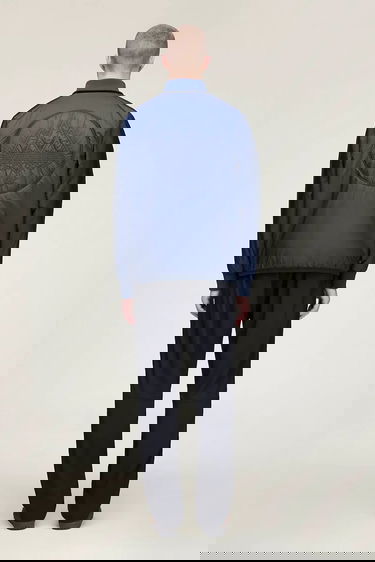 Яке бомбър adidas Originals Originals SPZL High Neck Zip Blouson Тъмно синьо | KA3903, 4