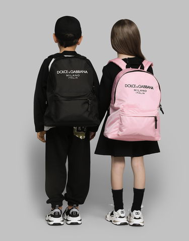 Раница Dolce & Gabbana Dolce & Gabbana Nylon Backpack With Logo Розово | EM0074AB12480400, 3