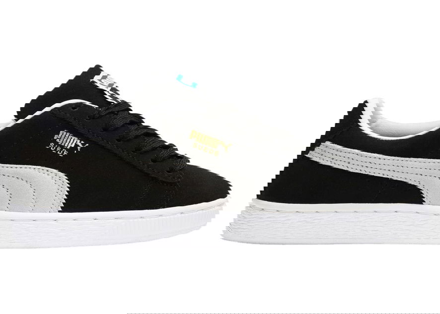 Кецове и обувки Puma Suede Classic XXI Black White (W) Черно | 381410-01, 0