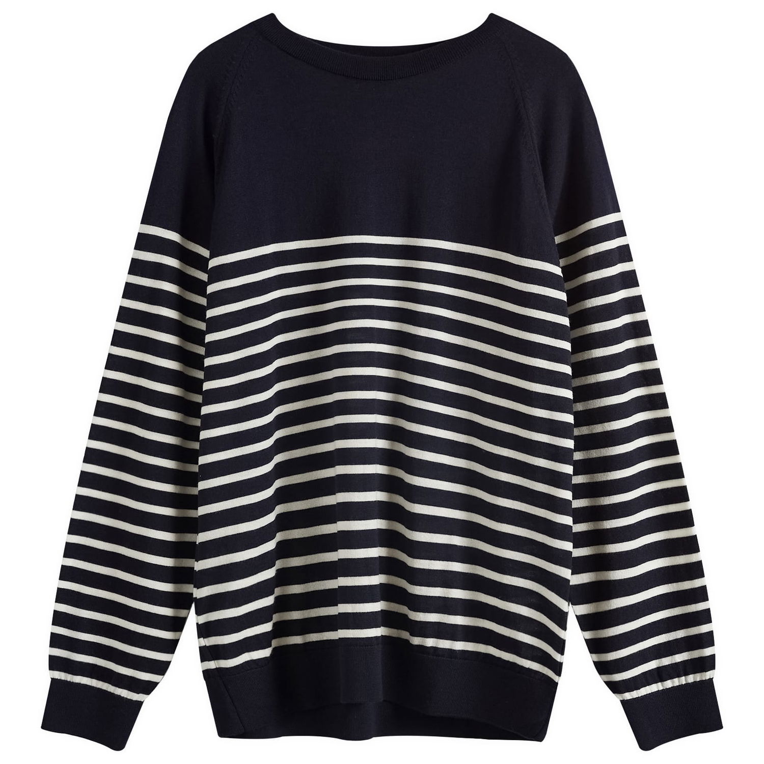 Пуловер YMC Suedehead Knit Sweater Синьо | P8WMD-40, 1
