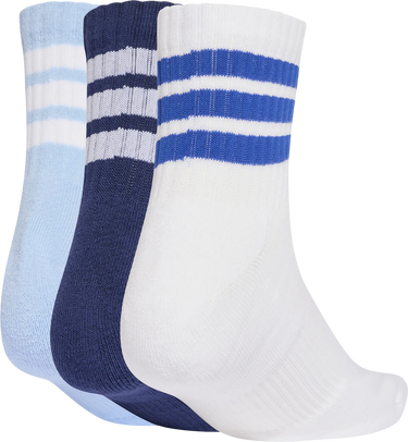 Чорапи adidas Performance 3 STRIPES CUSHIONED SPORTSWEAR MID CUT Socks Многоцветен | KC9615, 1