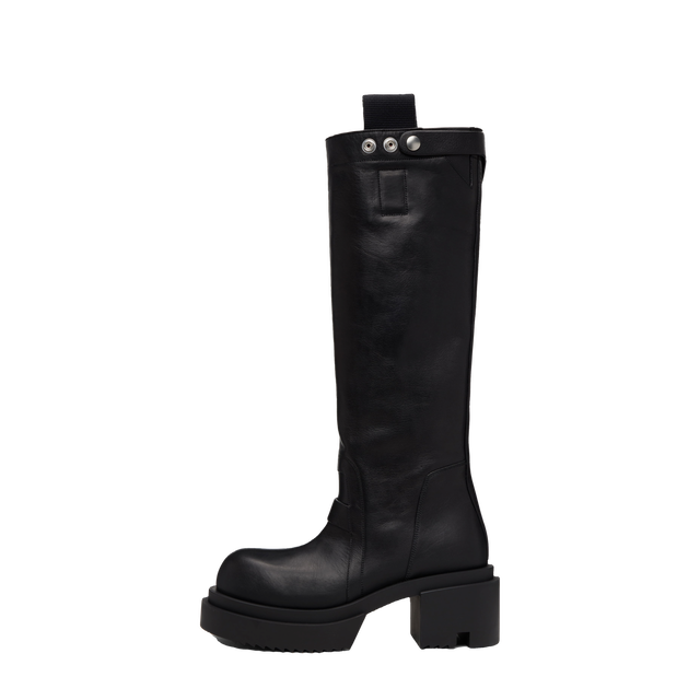 Rick Owens Concordians Pull On Mega Tractor Boots