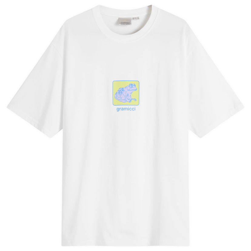 Тениска GRAMICCI Toad T-Shirt, Size Small Бяло | G5FU-T089-WHT