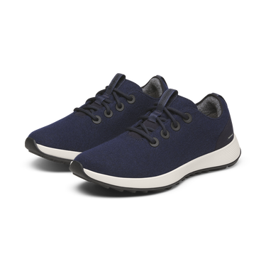 Кецове и обувки Allbirds Wool Runner NZ Water-Repellent Тъмно синьо | A12014M, 4