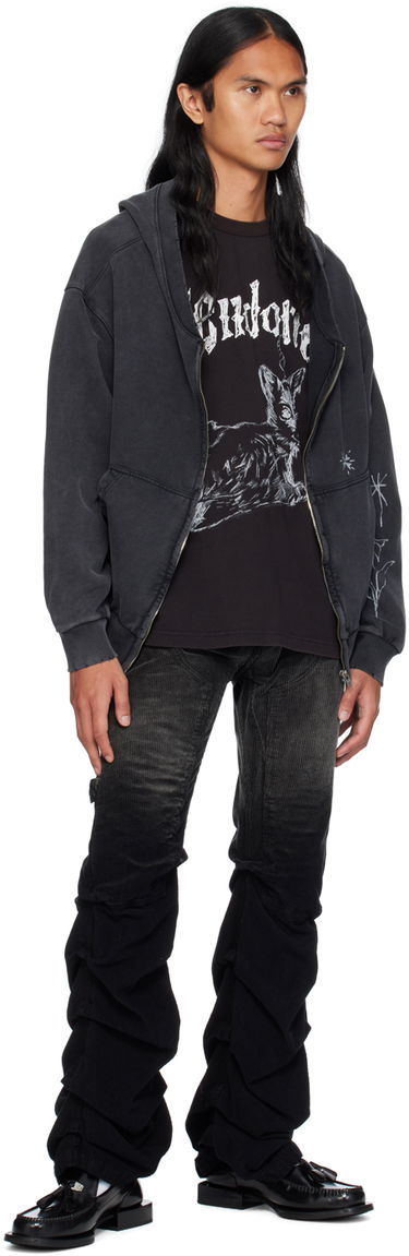 Карго панталони We11done We11done Washed Wrinkled Corduroy Pants Черно | WD-PT2-24-237-M-BK, 3