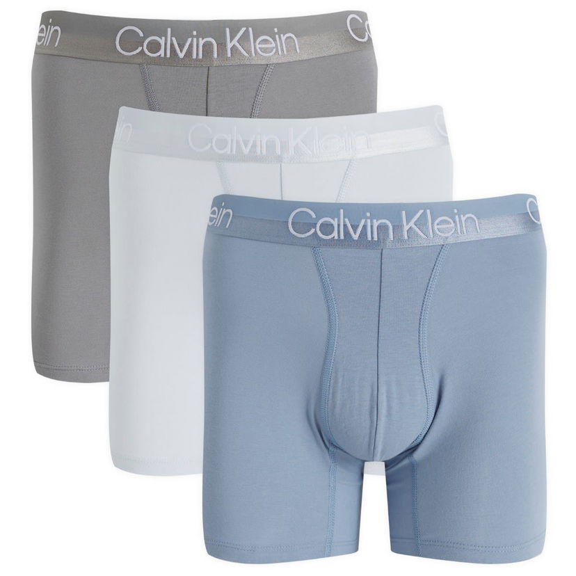 Боксерки CALVIN KLEIN Boxer Briefs - 3 Pack Многоцветен | 000NB2971APV3