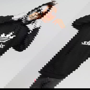 Суитчър adidas Originals Trefoil Hoodie Черно | DT7964, 0