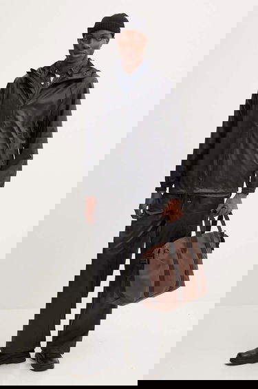 Карго панталони Rains Cargo Rain Pants Wide, High Waist Черно | 18990.84, 3