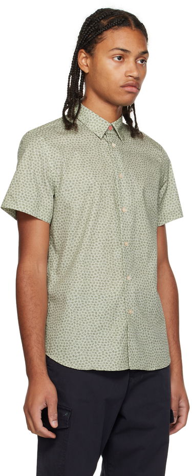 Риза Paul Smith PS Paul Smith Floral Print Shirt Зелено | M2R-619P-L21839, 1