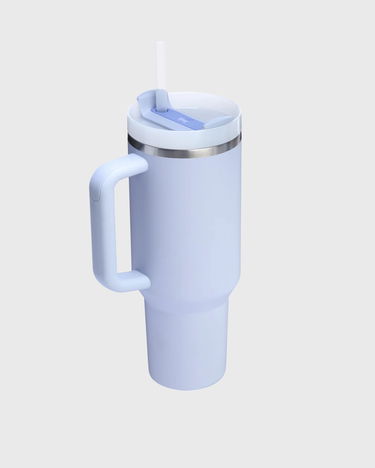 Бутилки за пиене Stanley Quencher H2.0 FlowState Tumbler with Handle and Straw Лилаво | 10-13230-062, 2