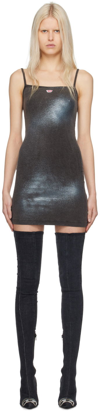 Pокля Diesel D-Hopy-N2 Minidress Сиво | A12721 0EPAG, 0