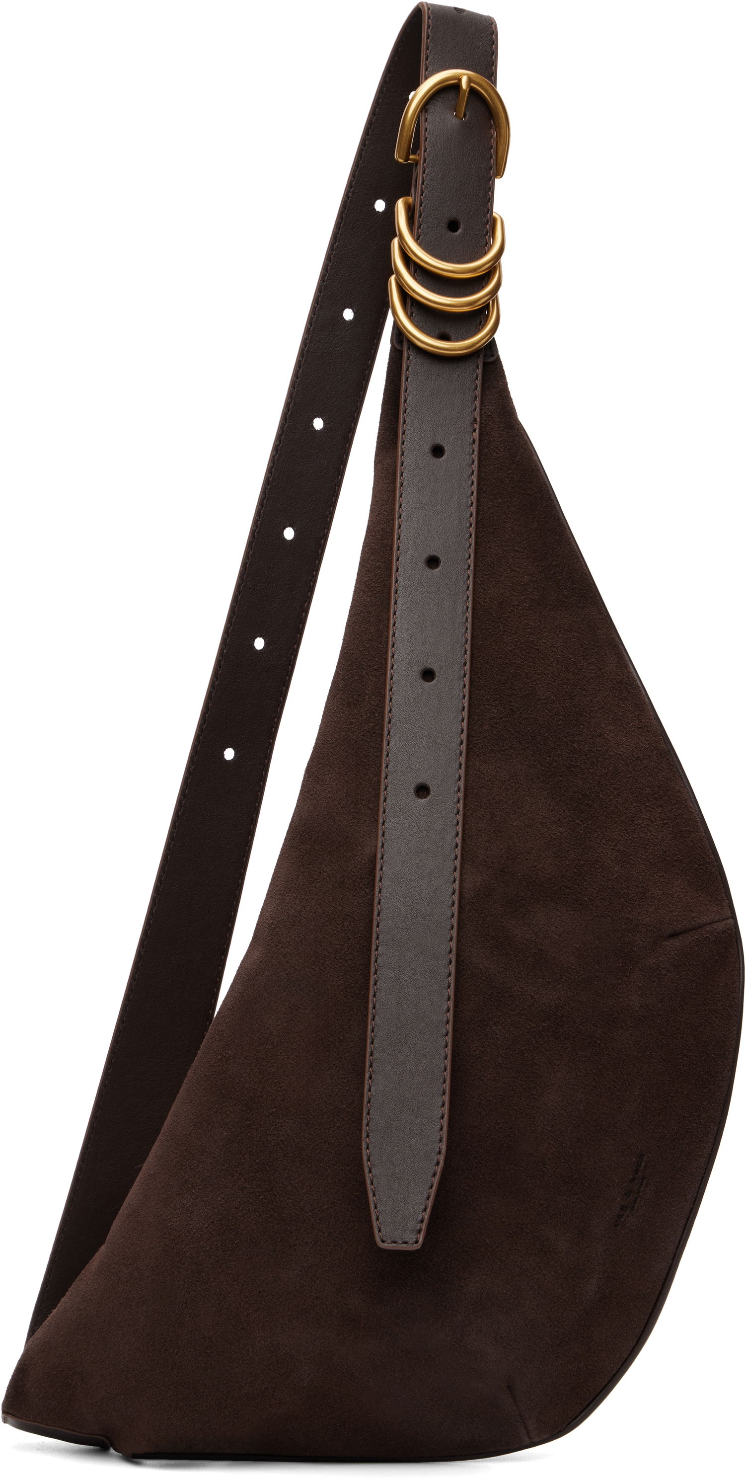 Чанта през рамо rag & bone Rag & Bone Brooklyn Suede Sling Bag Кафяво | SD100229, 0