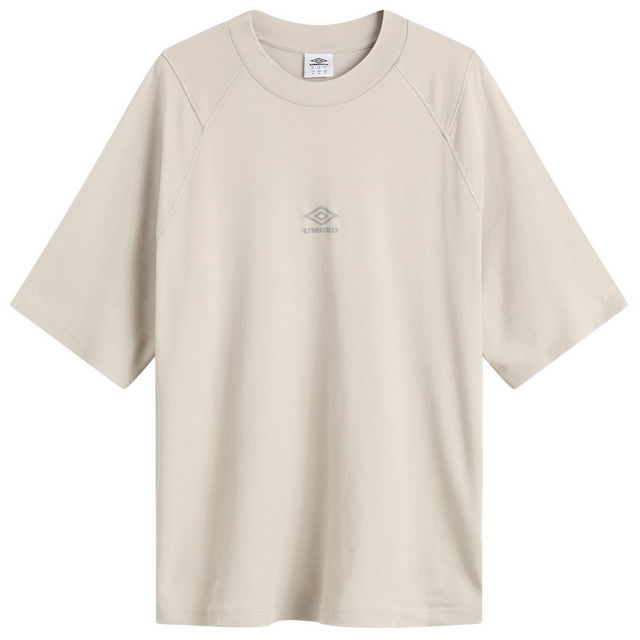 Washed High Neck Boxy T-Shirt, Size Small
